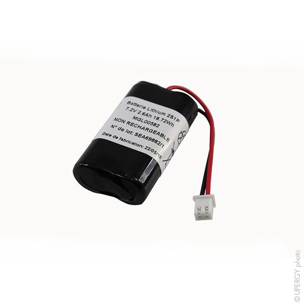 Enix - Pack(s) Batterie lithium 2x AA LS14500 2S1P ST1 7.2V 2.6Ah JST