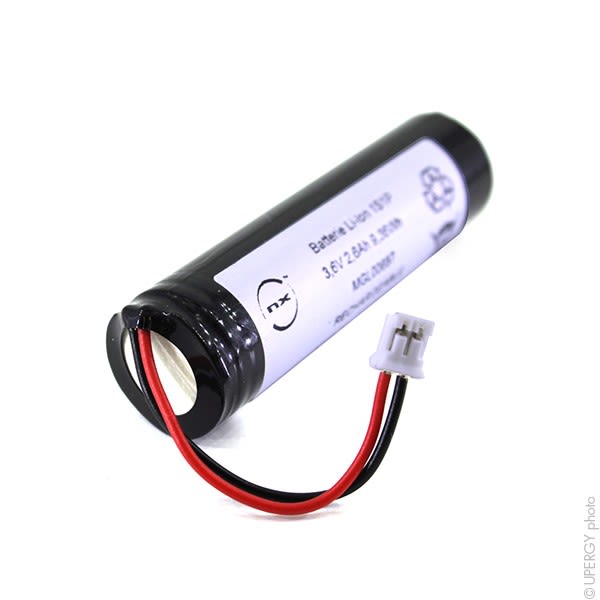Enix - Pack(s) Batterie Li-Ion 1x18650 1S1P ST1 3.6V 3.5Ah JST