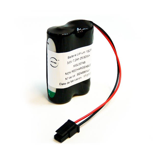 Enix - Pack(s) Batterie lithium 2x A LS17500 1S2P ST1 3.6V 7.2Ah Molex