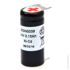 Enix - Pack(s) Batterie Nicd 2x 1-3AA NX 2S1P ST4 2.4V 150mAh P3