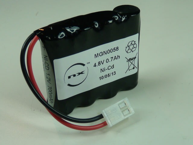Enix - Accumulateur(s) Batterie Nicd 4x AA NX 4S1P ST1 4.8V 700mAh MOLEX
