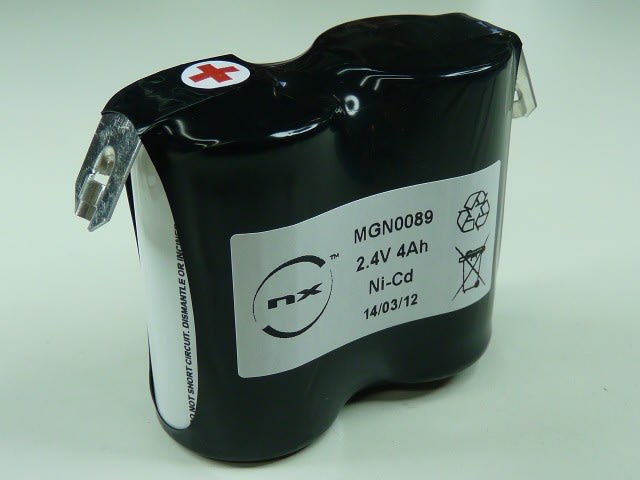 Enix - Pack(s) Batterie Nicd 2x D VNT 2S1P ST1 2.4V 4.2Ah T2