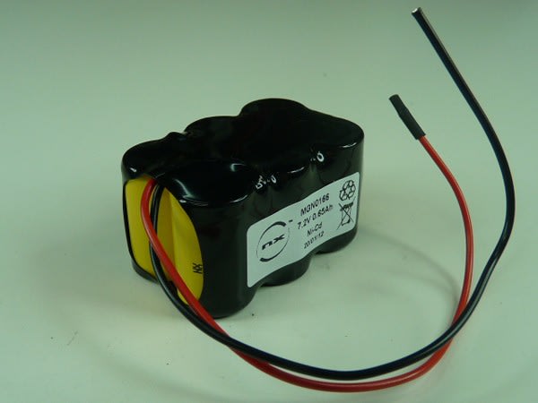 Enix - Pack(s) Pack 6x 2/3A NX 6S1P ST2 7.2V 650mAh /F150