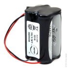 Enix - Pack(s) Batterie Nicd 4x AA 4S1P ST2 4.8V 700mAh Fils