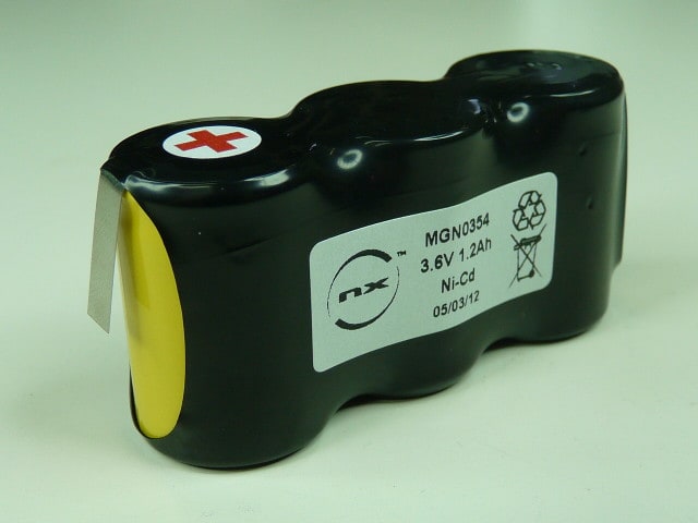 Enix - Pack(s) Batterie Nicd 3x 4-5SC NX 3S1P ST1 3.6V 1200mAh HBL