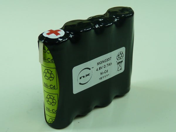 Enix - Pack(s) Batterie Nicd 4x AA 4S1P ST1 4.8V 700mAh T2