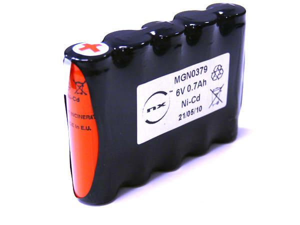 Enix - Pack(s) Batterie Nicd 5x AA VRE 5S1P ST1 6V 700mAh HBL