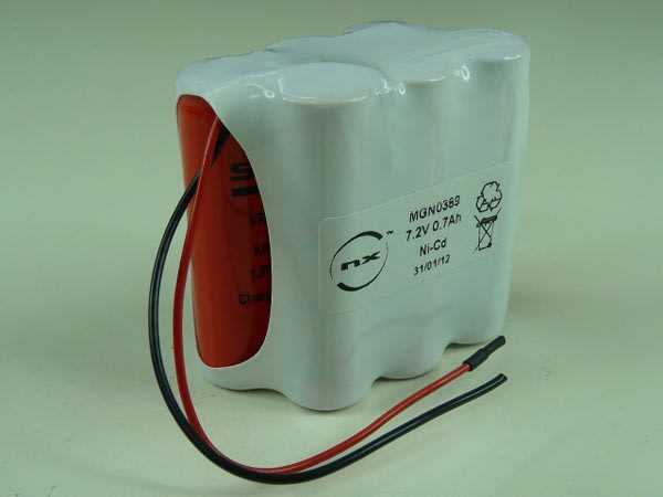 Enix - Pack(s) Batterie Nicd 6x AA VRE 6S1P ST6 7.2V 700mAh F100