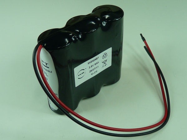 Enix - Pack(s) Batterie eclairage secours 3x F VRE 3S1P ST1 3.6V 8Ah Fils