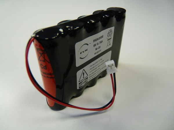Enix - Batterie(s) Batterie appareil de mesure 5x AA 5S1P ST1 6V 700mAh JST