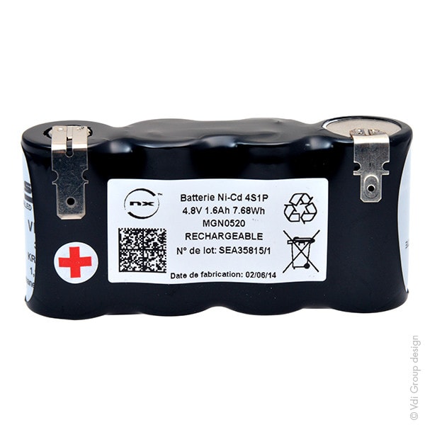 Enix - Batterie(s) Batterie eclairage secours 4x SC VNT 4S1P ST1 4.8V 1600mAh FAST