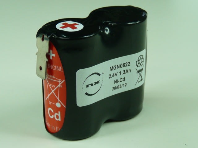 Enix - Pack(s) Batterie Nicd 2x SC VRE 2S1P ST1 2.4V 1300mAh Fast