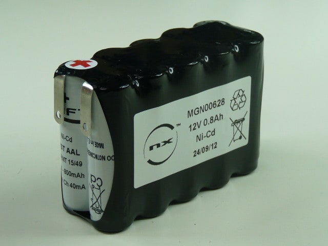 Enix - Pack(s) Batterie Nicd 10x AA VT 10S1P ST2 12V 0.8Ah Cosse