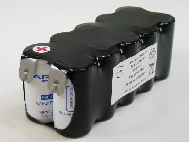 Enix - Pack(s) Batterie Nicd 10x SC VNT 10S1P ST2 12V 1.6Ah Cosse