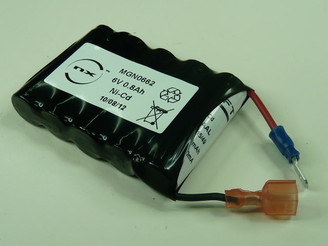 Enix - Pack(s) Batterie Nicd 5x AA VST 5S1P ST1 6V 800mAh Cosse