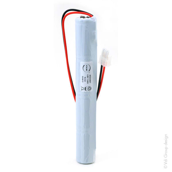 Enix - Pack(s) Batterie eclairage secours 4x SC HT 4S1P ST4 4.8V 1600mAh Molex