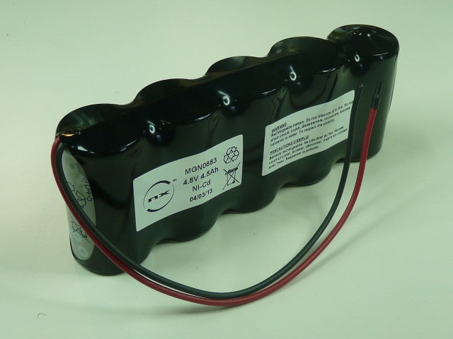 Enix - Pack(s) Batterie Nicd 4x D 4S1P ST1 4.8V 4500mAh Fils