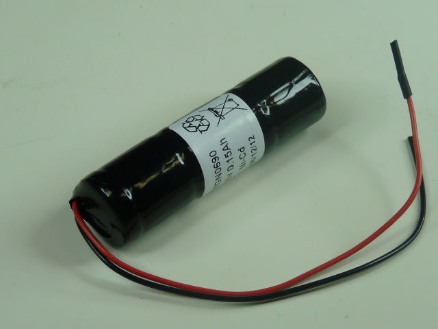 Enix - Pack(s) Batterie Nicd 3x 1/3AA 3S1P ST4 3.6V 150mAh Fils