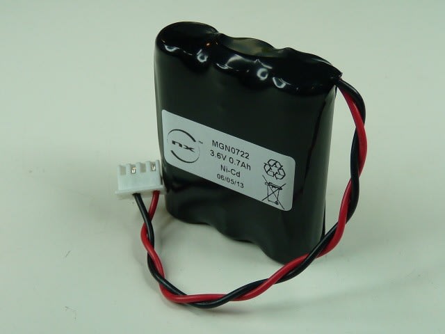 Enix - Pack(s) Batterie Nicd 3x AA 3S1P ST1 3.6V 700mAh JST