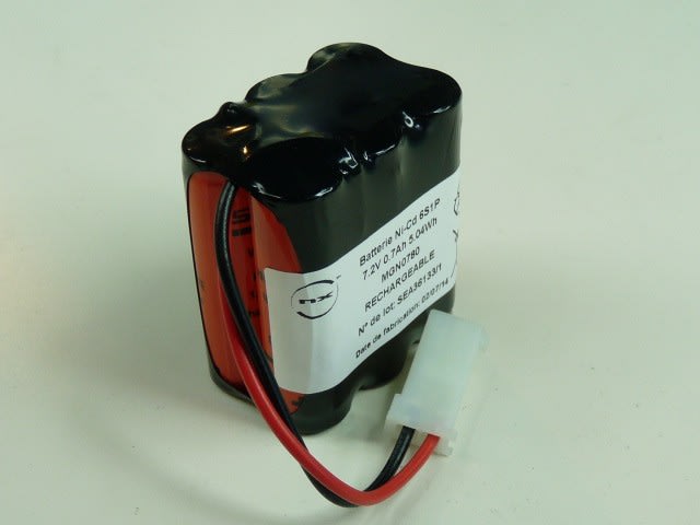 Enix - Pack(s) Batterie Nicd 6x AA 6S1P ST2 7.2V 700mAh AMP