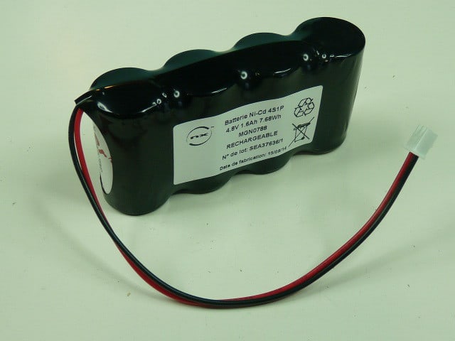 Enix - Pack(s) Batterie Nicd 4x SC 4S1P ST1 4.8V 1.6Ah JST