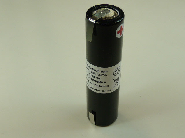 Enix - Pack(s) Batterie Nicd 2*VRE C2300 2S1P ST4 2.4V 2.5Ah T2