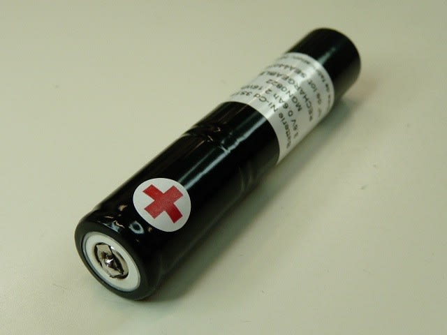 Enix - Pack(s) Batterie Nicd 3x 1/2A 3S1P ST4 3.6V 600mAh