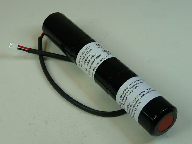 Enix - Unite(s) Batterie Nicd 3 x C VRE 3S1P ST4 F300 3.6V 2.3Ah JST