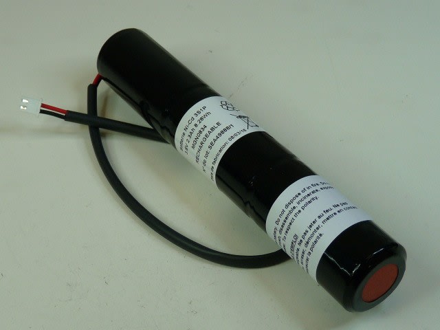 Enix - Unité(s) Batterie Nicd 3 x C VRE 3S1P ST4 F300 3.6V 2.3Ah JST