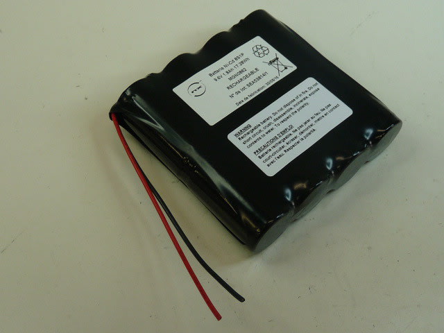 Enix - Pack(s) Batterie Nicd 8x SC 8S1P ST5 9.6V 1.8Ah F100
