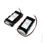Enix - Pack(s) Batterie eclairage secours 2 packs 4x SC VNT 4S1P ST1 4.8V 1.6Ah JST
