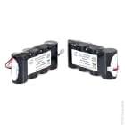 Enix - Pack(s) Batterie eclairage secours 2 packs 4x SC VNT 4S1P ST1 4.8V 1.6Ah JST