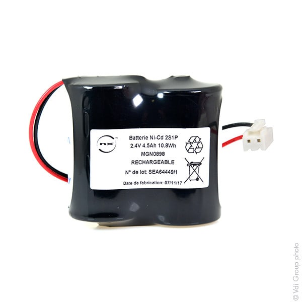 Enix - Pack(s) Batterie Nicd 2x D HT 2S1P ST1 2.4V 4.5Ah JST