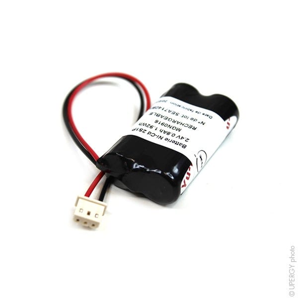 Enix - Pack(s) Batterie eclairage secours 2x AA HT 2S1P ST1 2.4V 800mAh Molex