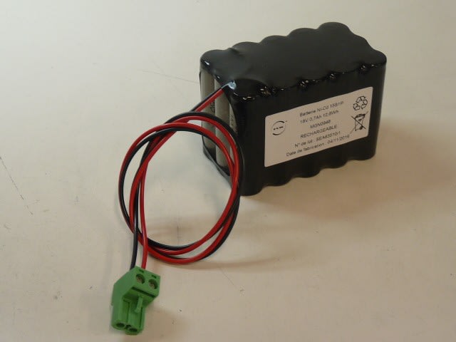 Enix - Pack(s) Batterie Nicd 15x AA 15S1P ST2 18V 700mAh Phoen