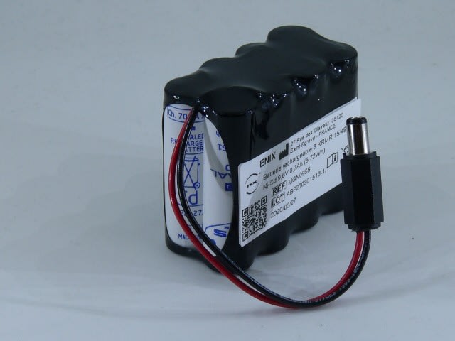 Enix - Pack(s) Batterie médicale rechargeable TAEMA OSIRIS 2 9.6V 700mAh Jack