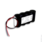 Enix - Unité(s) Batterie eclairage secours 4x SC HT 4S1P ST1 4.8V 1.6Ah F200