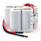 Enix - Unite(s) Batterie eclairage secours 5xSC ST7 fils 6V 1.6Ah
