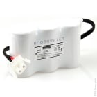 Enix - Unité(s) Batterie eclairage secours 3xD ST1+ Backplate + AMP 3.6V 4Ah