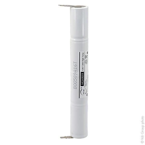 Enix - Unité(s) Batterie eclairage secours 4xSC ST4 Faston 4.8mm (+2.8mm) 4.8V 1.6Ah