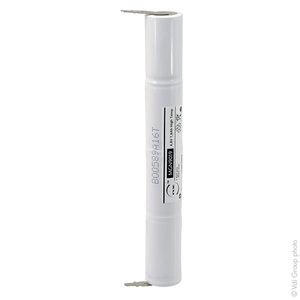 Enix - Unité(s) Batterie eclairage secours 4xSC ST4 Faston 4.8mm (+2.8mm) 4.8V 1.6Ah