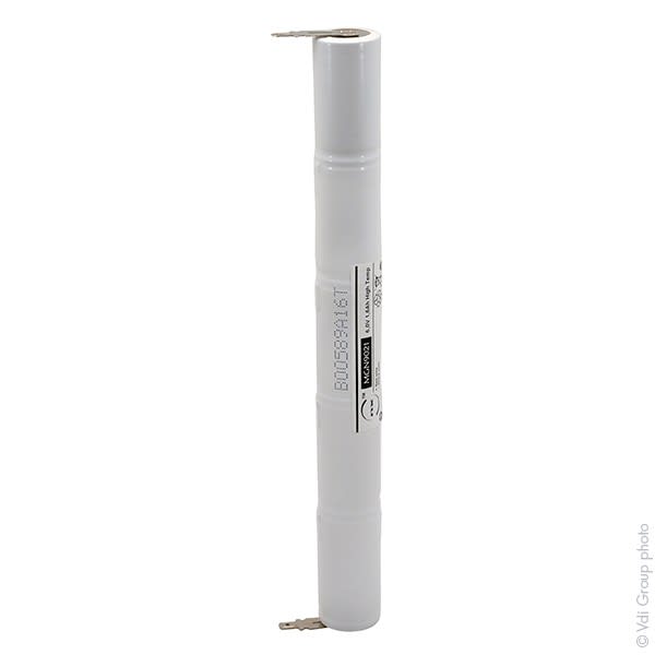 Enix - Unité(s) Batterie eclairage secours 5xSC ST4 HT 6V 1.6Ah Faston 4.8mm (+2.8mm)