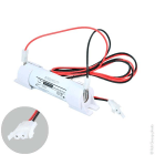 Enix - Batterie(s) Batterie eclairage secours 2xD ST4 + support + AMP 2.4V 4Ah