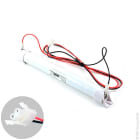 Enix - Batterie(s) Batterie eclairage secours 5xD ST4 + support + AMP 6V 4Ah