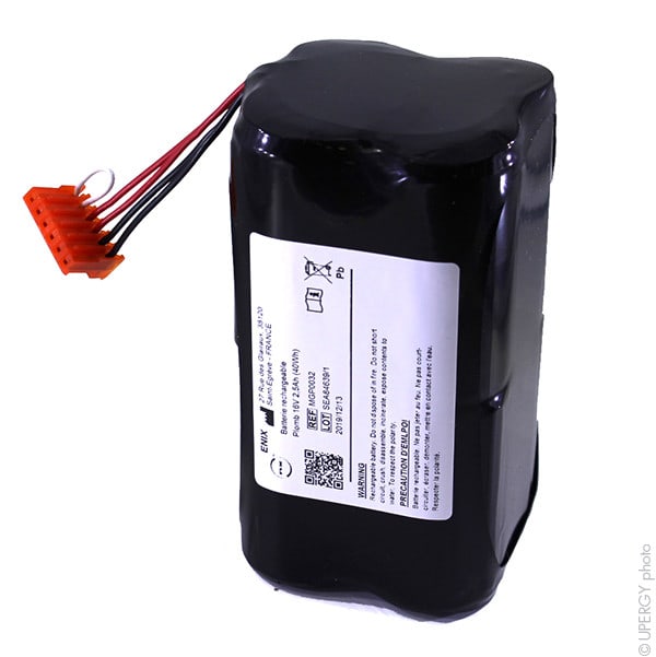 Enix - Pack(s) Batterie medicale rechargeable Physiocontrol lifepak 9 16V 2.5Ah