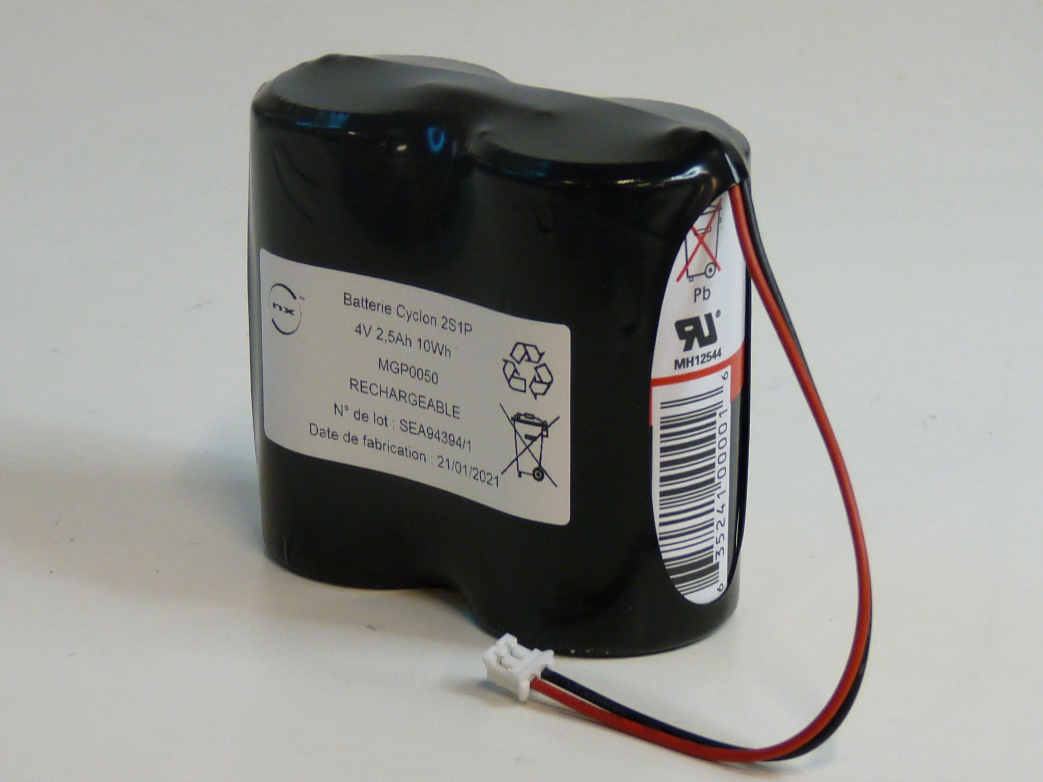 Enix - Batterie(s) Batterie cyclon 2x D Cyclon 2S1P ST1 4V 2.5Ah PHR2