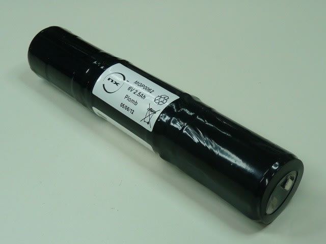 Enix - Pack(s) Batterie cyclon Enersys 3 x 0810-0004 (D cell) 6V 2.5Ah