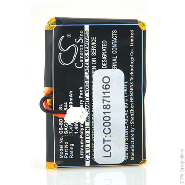 Enix - Blister(s) x 1 Batterie collier pour chien Sportdog SD-1825 7.4V 200mAh