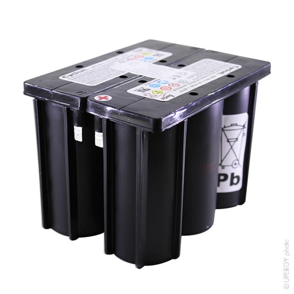 Enix - Accumulateur(s) Batterie cyclon Enersys 0859-0020 Monobloc (E cell) 12V 8Ah F6.3