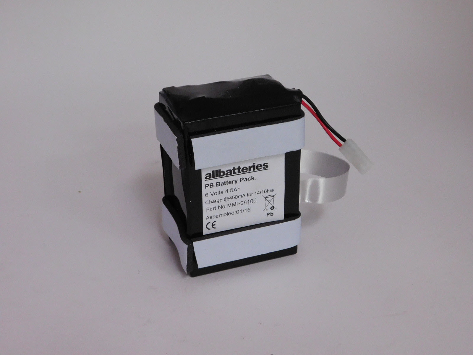 Enix - Unite(s) Batterie medicale rechargeable 1x LC-R 1S1P 6V 4Ah Molex